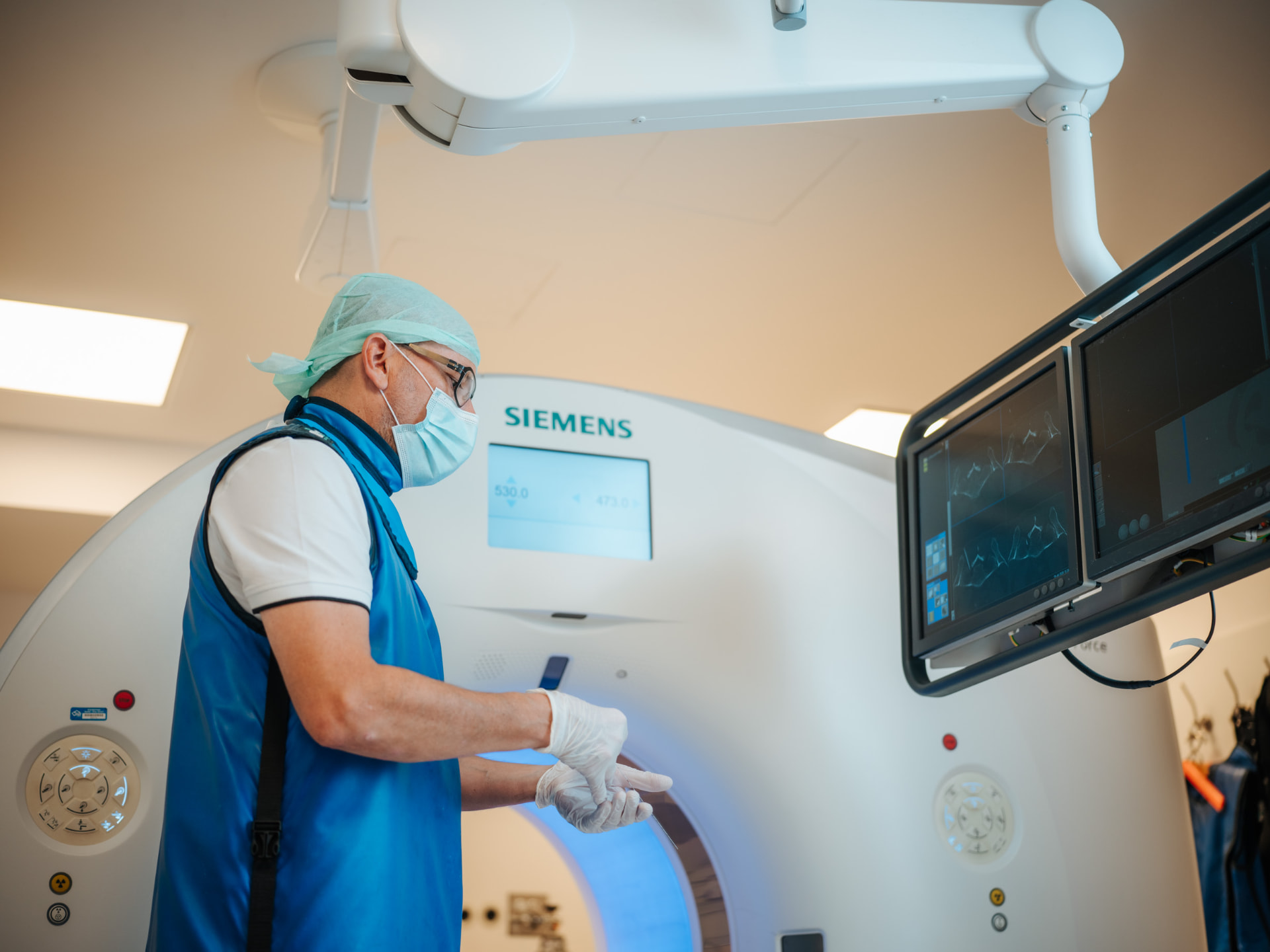 CT-Schnittbildaufnahme – Beispielbefund